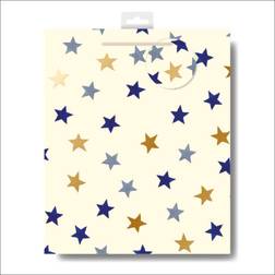 Woodmansterne Emma bridgewater blue stars large gift bag gift wrapping accessory