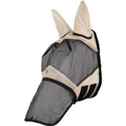 Br Anti-fly Mask For Horses Equitation Classic - Doré