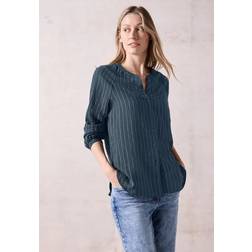 Cecil Gestreifte Bluse Damen - Blau
