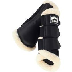 Eskadron Faux Fur Senskydd - Svart