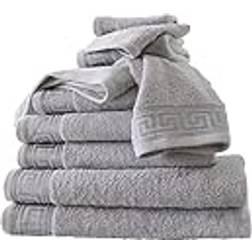 GC GAVENO CAVAILIA Bale Set 8 Piece Bath Towel Grey
