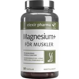Elexir Pharma Magnesium+ För Muskler Kapslar 90 st