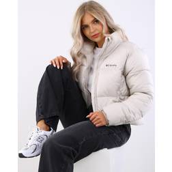 Columbia Puffect II Cropped Puffer Jacket - Dark Stone