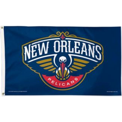 WinCraft New Orleans Pelicans Single-Sided 3' x 5' Deluxe Team Logo Flag