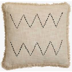 Tapevi Leinen Sklum 45 x 45 cm Kissenbezug Beige (45x45cm)