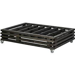 Kabeltromlen Pallebænk - Sort Havebænk