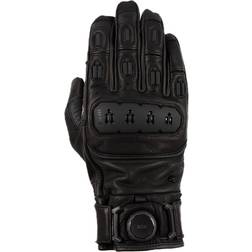 Knox Orsa Mk3 Leather Motorcycle Gloves - Black