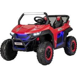 Costway Kids Ride on UTV Red 12V