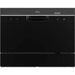 Willow 55cm Tabletop Dishwasher 6 Place Settings Black