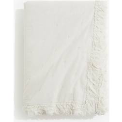 H&M Sengeteppe 260 x 260 cm - Sengeteppe Beige (260x260cm)