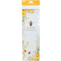 Tallon 2025 Long Spiral Bee Calendar - Multicolour Blue