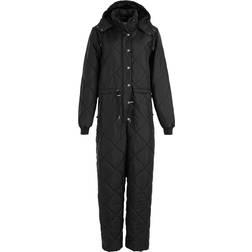 Weather Report Mina Quiltet Jumpsuit Dame - Sort