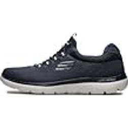 Skechers Summits Slip On - Navy/Hvid