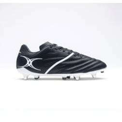 Gilbert Sidestep X20 Power (6 Stud) Rugby Boots Black/White