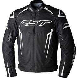 Rst MC-Jakke Evo 5 Tekstil - Svart-Hvit Herre