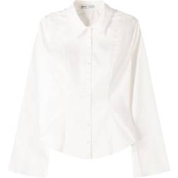 Bershka Fitted Shirt - White