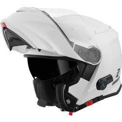 Bogotto H271 BT Bluetooth Klapphelm, weiss, Größe für Männer