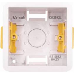 Vimark 1 Gang Dry Lining Knockout Box 47 mm