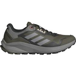 adidas Terrex Trail Rider - Olive Strata/Charcoal Solid Grey/Semi Impact Orange