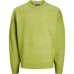 Jack & Jones Plain Knitted Pullover - Lime Green