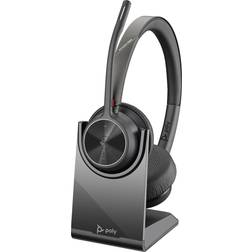 HP Voyager 4320 UC Stereo USB A Headset with Charge Stand