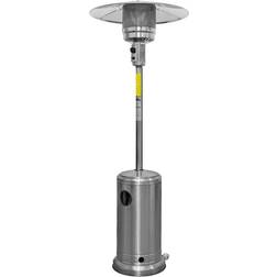 Dellonda 13kW Outdoor Gas Patio Heater - Stainless Steel