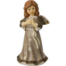 Goebel Angel 2024 From The Heart Walnut Prydnadsfigur 16cm
