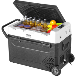 VEVOR Portable Car Refrigerator Compressor Cooler for Home, Outdoor, Camping, RV, Car Black (60 L)