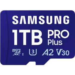 Samsung PRO Plus MicroSDXC Class 10 UHS-I U3 V30 A2 180/130MB/s 1TB +Adapter