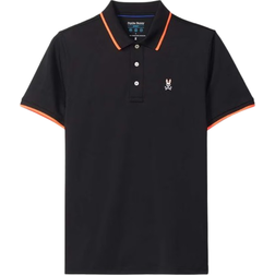 Psycho Bunny Mens Dover Sport Polo - Black