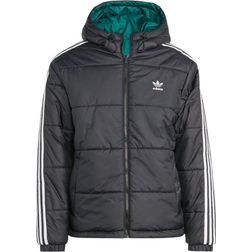 Adidas Originals Men's Adicolor Reversible Jacket - Black/Collegiate Green