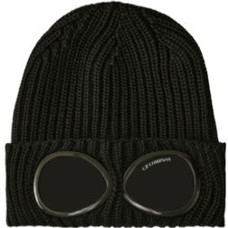 C.P. Company Extra Fine Goggle Beanie - Black