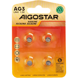 Aigostar AG3 LR41 Compatible 4-pack