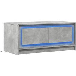 vidaXL 851987 Concrete Grey Coffee Table 50x100cm