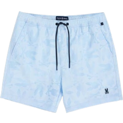 Psycho Bunny Mens Malta Hydrochromic Swim Trunk - Windsurfer