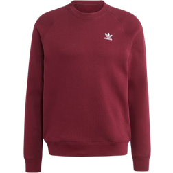 Adidas Trefoil Essentials Crewneck Sweatshirt - Maroon