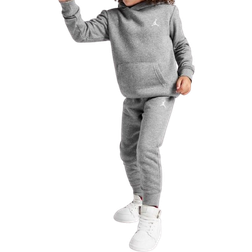 Jordan Kid's MJ Brooklyn Fleece Hoodie Tracksuit - Grey