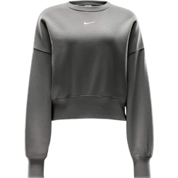 Nike Sportswear Phoenix Fleece Women's Over Oversized Crew Neck Sweatshirt - Light Army/Sail