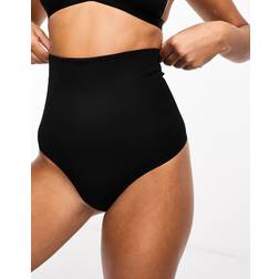 ASOS DESIGN Shaping Control Thong - Black