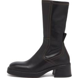 Miista Fabi Black Ankle Boots - Women's
