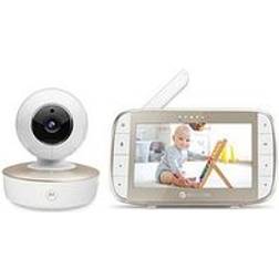 Motorola VM50G 5" Video Baby Monitor with Remote Pan/Tilt & Temperature Monitoring, White