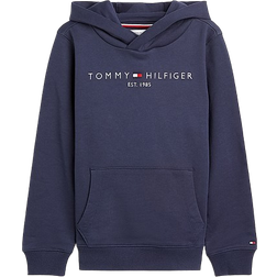 Tommy Hilfiger Boy's Essential Logo Pure Cotton Hoody - Twilight Navy (KS0KS00213C87)