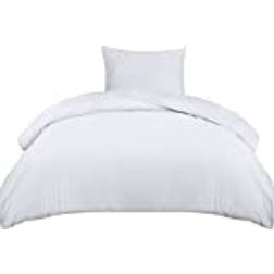 Utopia Bedding Mjukt I Mikrofiber 135 x 200 cm with 1 Örngott 50x75 cm Påslakan