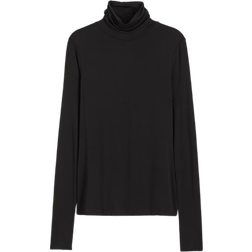 H&M Polo-Neck Top - Black