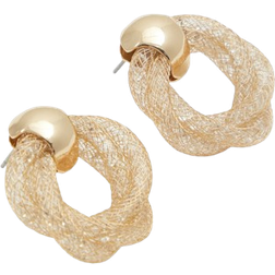 Aldo Varbako Earrings - Gold/Transparent