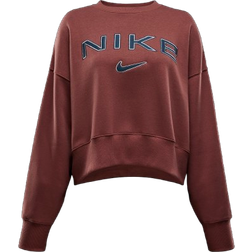 Nike Felpa a Girocollo Ultraoversize Sportswear Phoenix Fleece – Donna - Marrone