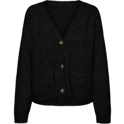 Vero Moda Boom Knit Cardigan - Black