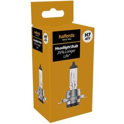 Halfords H7 477 Car Headlight Bulb Single Pack
