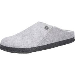 Birkenstock Zermatt Shearling Felt Sandaler - Light Grey