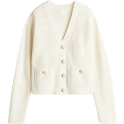 H&M Pockets Cardigan - Cream